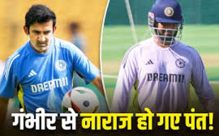 Champions Trophy 2025: टीम इंडिया में एक और ‘बवाल’, गौतम गंभीर से नाराज हैं ऋषभ पंत? चौंकाने वाली है वजह
